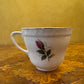 Vintage Sovereign Pottery Floral Tea Cup Trio Set