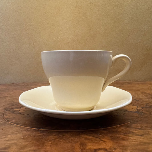 Vintage Royal Tudor Ware Primrosa Yellow Tea Cup & Saucer