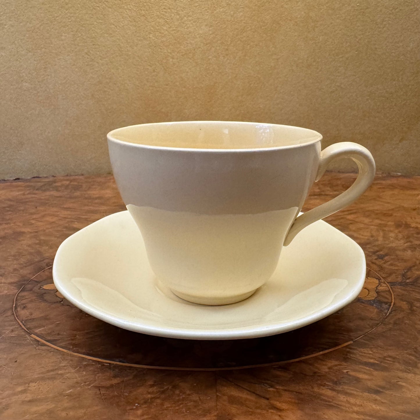 Vintage Royal Tudor Ware Primrosa Yellow Tea Cup & Saucer
