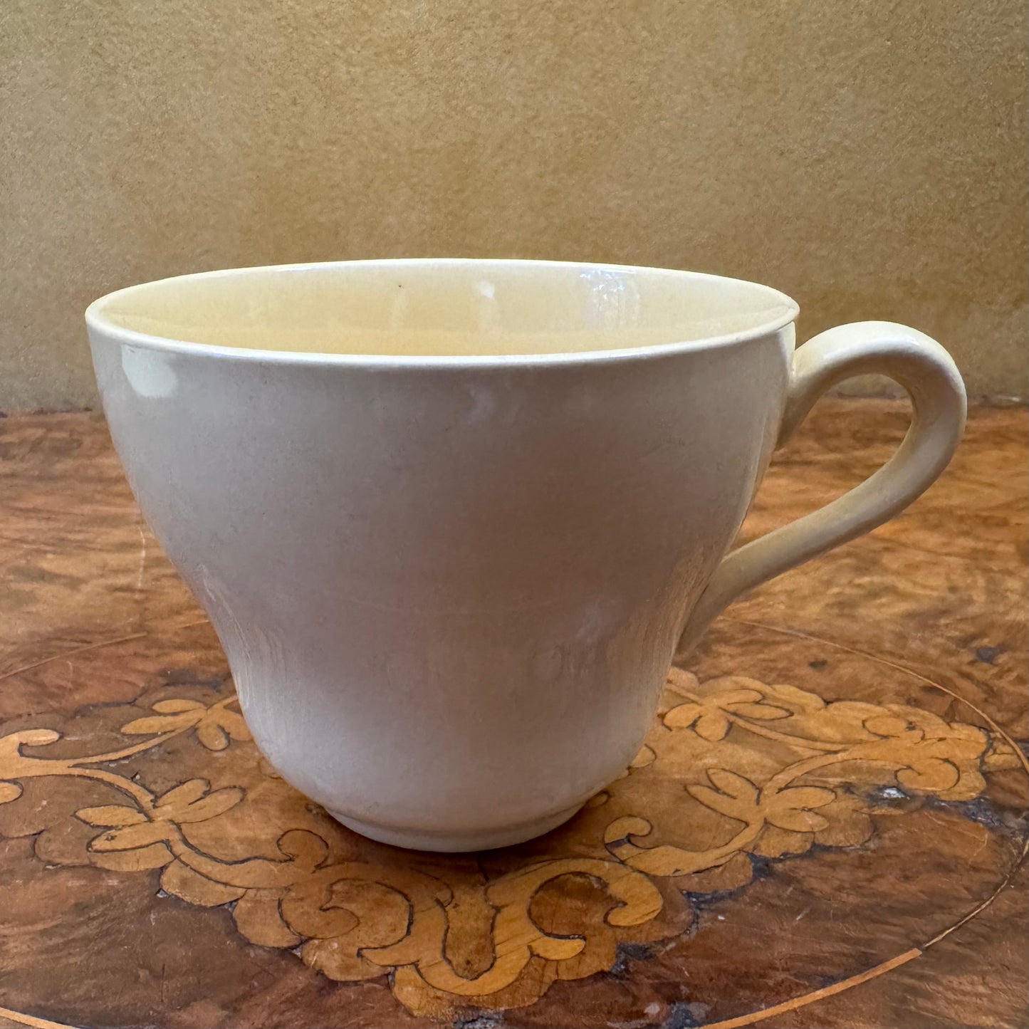 Vintage Royal Tudor Ware Primrosa Yellow Tea Cup & Saucer
