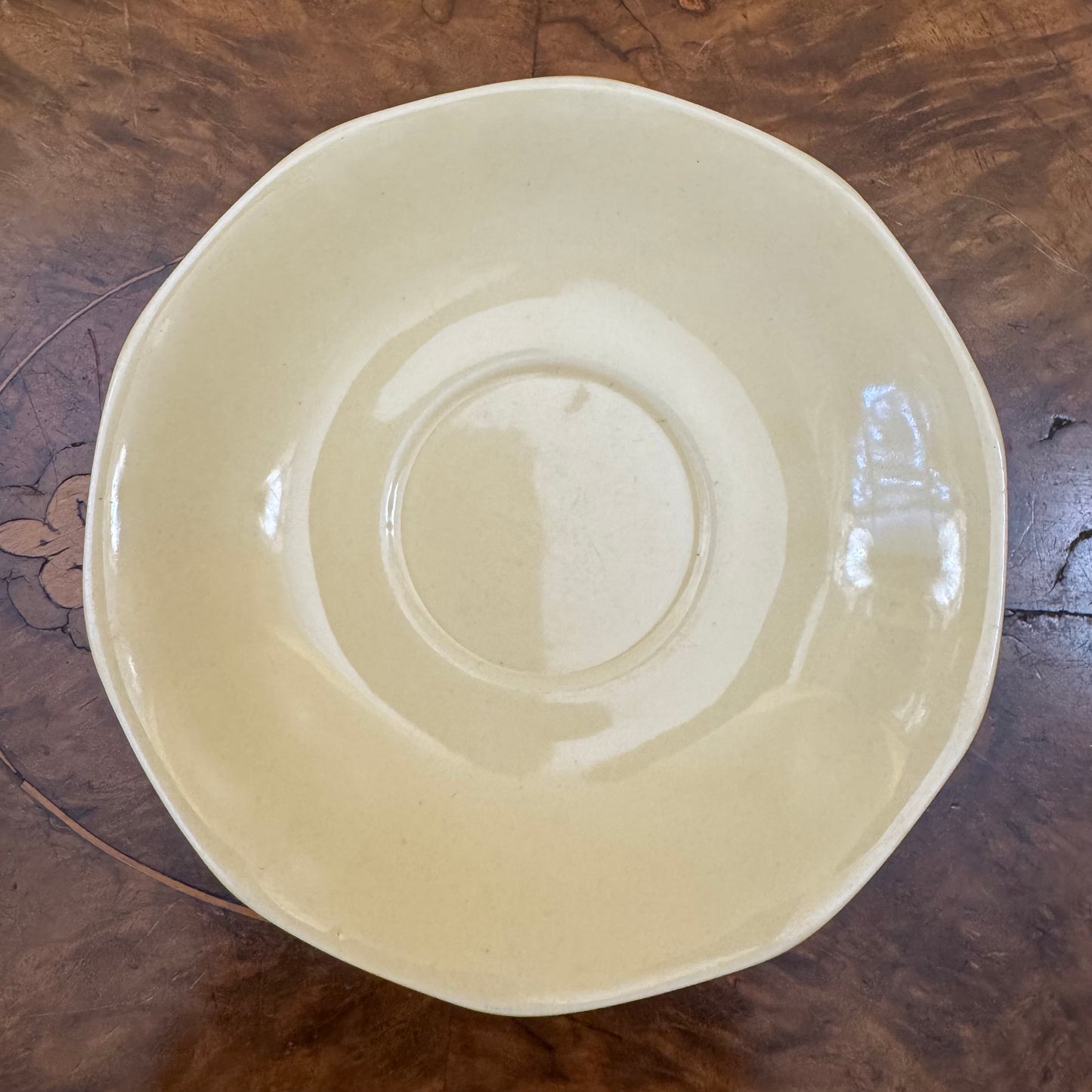 Vintage Royal Tudor Ware Primrosa Yellow Tea Cup & Saucer
