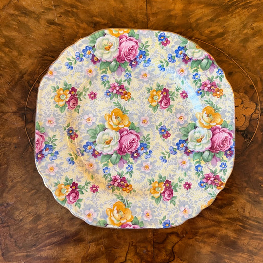 Lord Nelson Rose Time Chinz Floral Side Plate