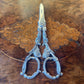 Antique Hardy Silver Plated Scissors