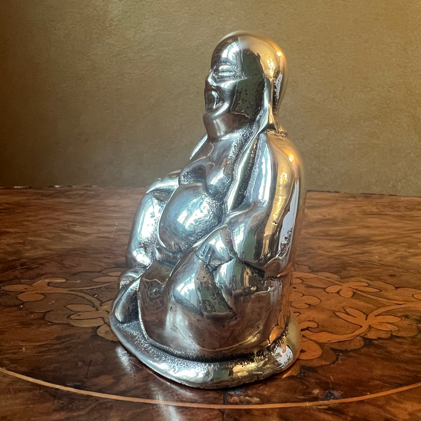 Vintage Brass Buddha Figurine