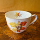Vintage Victoria Floral Tea Cup Trio Set