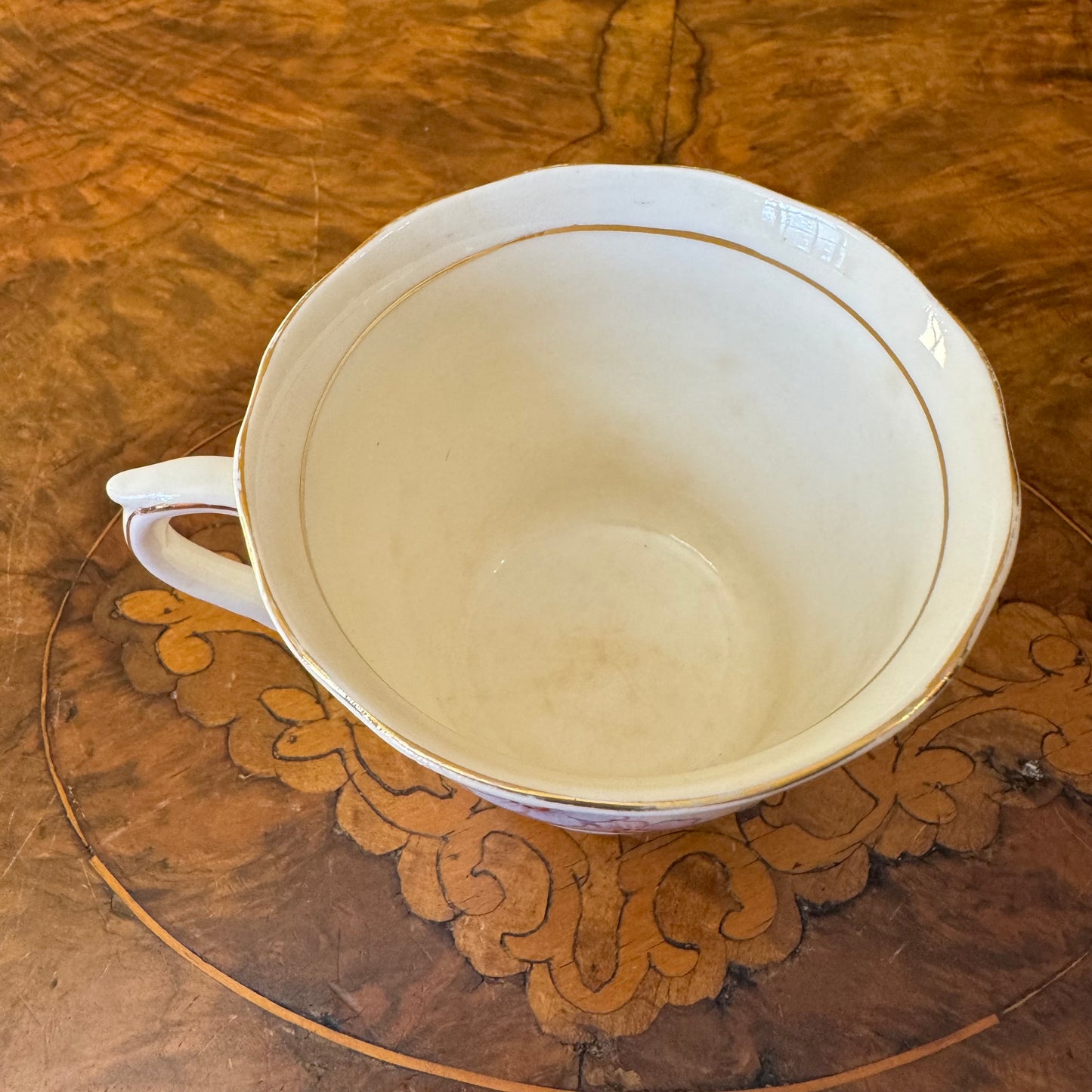 Vintage Colclough Floral Tea Cup & Saucer