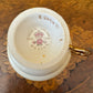 Vintage Rosina Lily Print Tea Cup