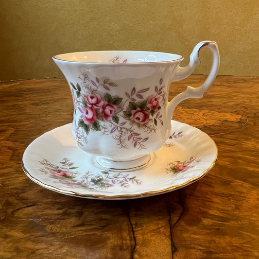 Vintage Royal Albert Lavender Rose Coffee Cup & Saucer