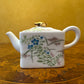 The Victoria & Albert Museum Franklin Mint 12 Tea Pots & Cabinet Set