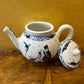 The Victoria & Albert Museum Franklin Mint 12 Tea Pots & Cabinet Set