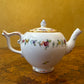 The Victoria & Albert Museum Franklin Mint 12 Tea Pots & Cabinet Set
