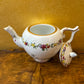 The Victoria & Albert Museum Franklin Mint 12 Tea Pots & Cabinet Set