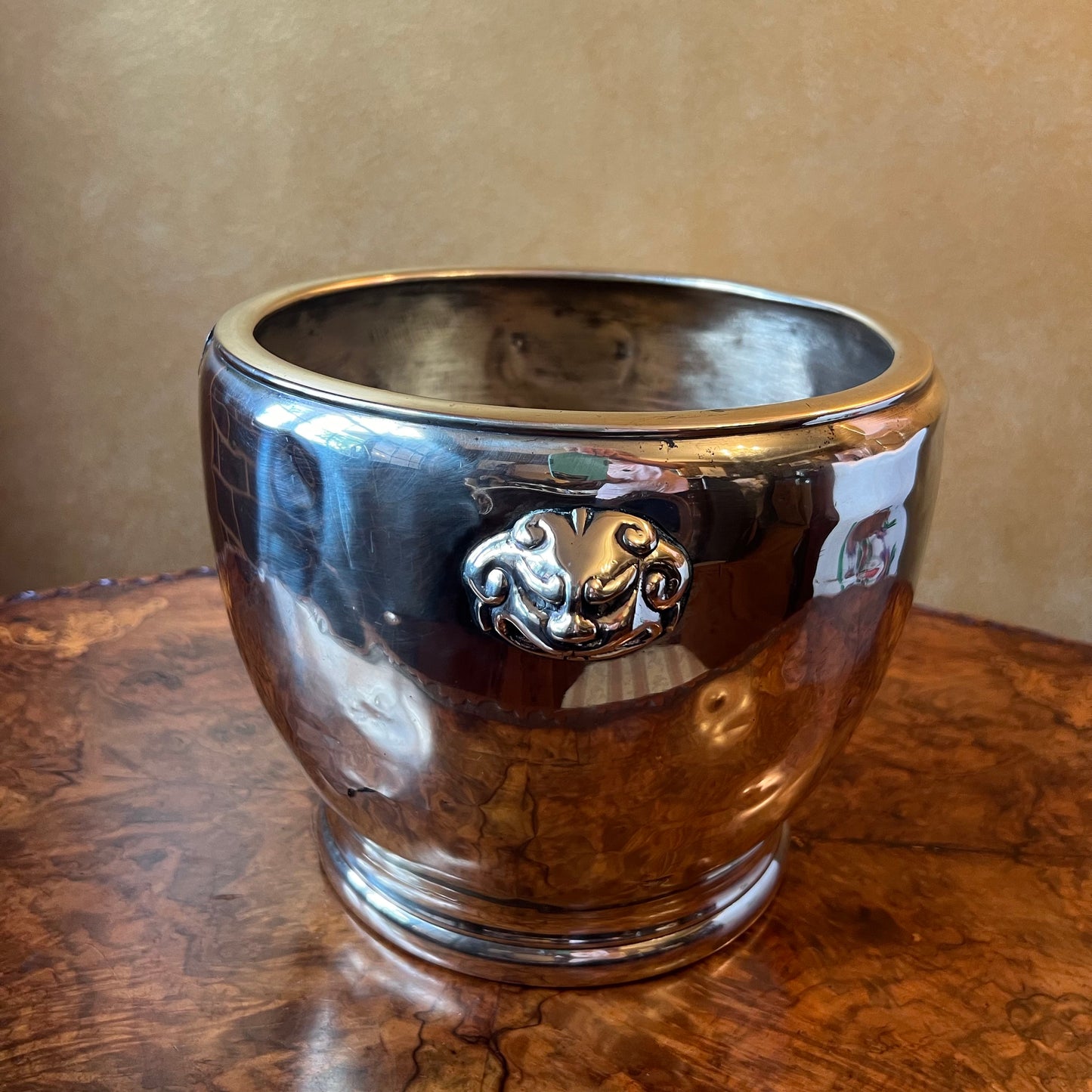 Antique Brass Large Pot