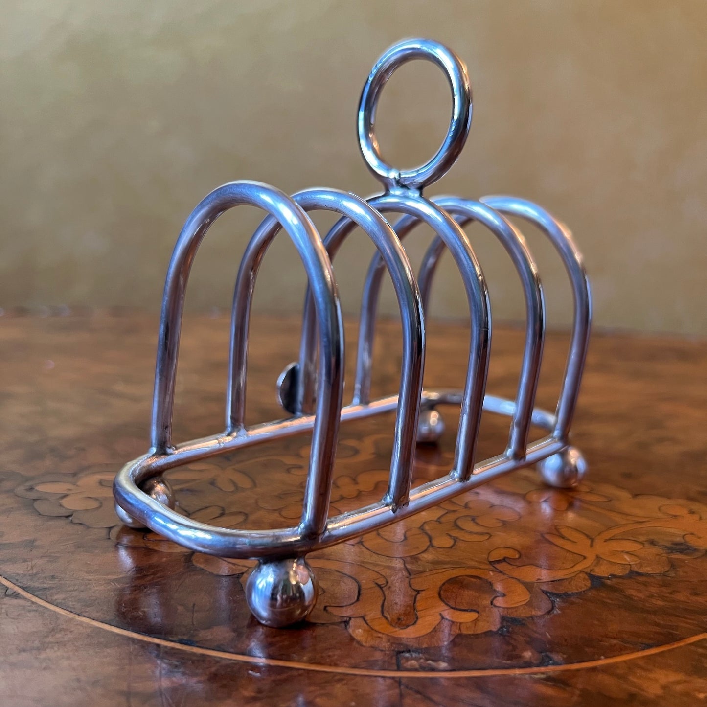 Vintage Silver Plated Toast Holder