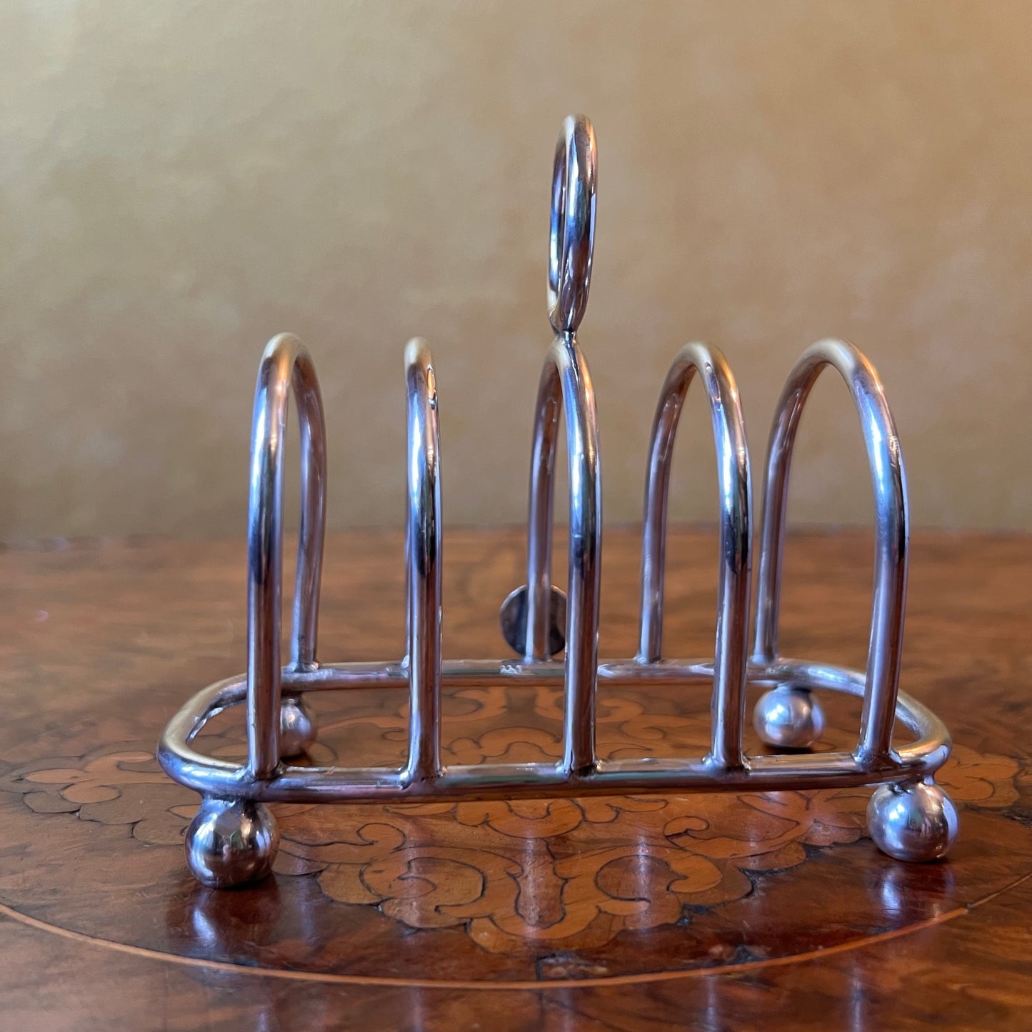 Vintage Silver Plated Toast Holder