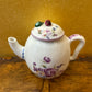 The Victoria & Albert Museum Franklin Mint 12 Tea Pots & Cabinet Set