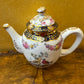 The Victoria & Albert Museum Franklin Mint 12 Tea Pots & Cabinet Set