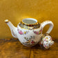 The Victoria & Albert Museum Franklin Mint 12 Tea Pots & Cabinet Set