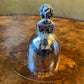 Vintage Silver Plated Lady Shaped Bell