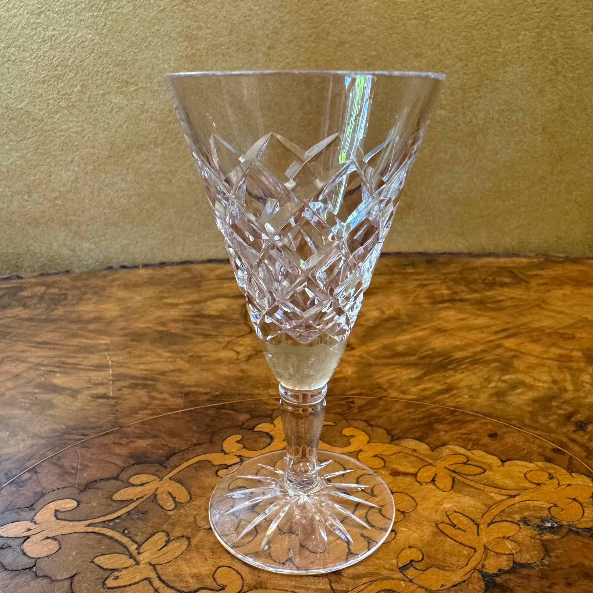 Inwald Crystal Port Glasses Set 