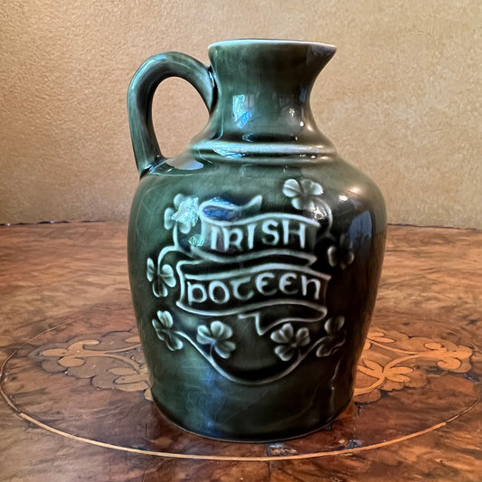 Irish Poteen Knock Pottery Jug