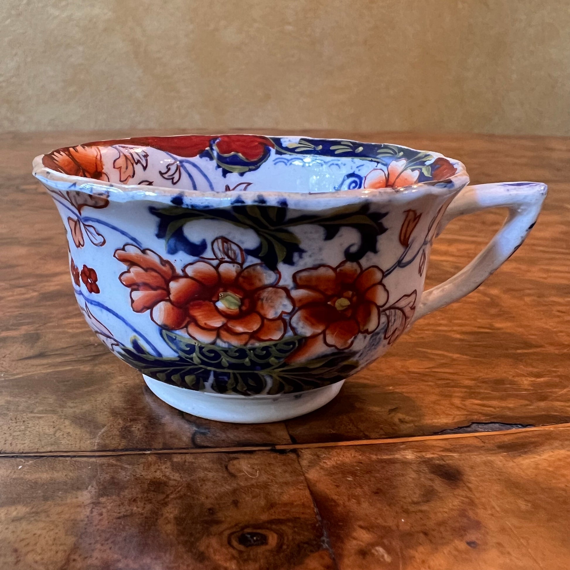 Ironstone Amherst Coffee Cup & Saucer Pair 