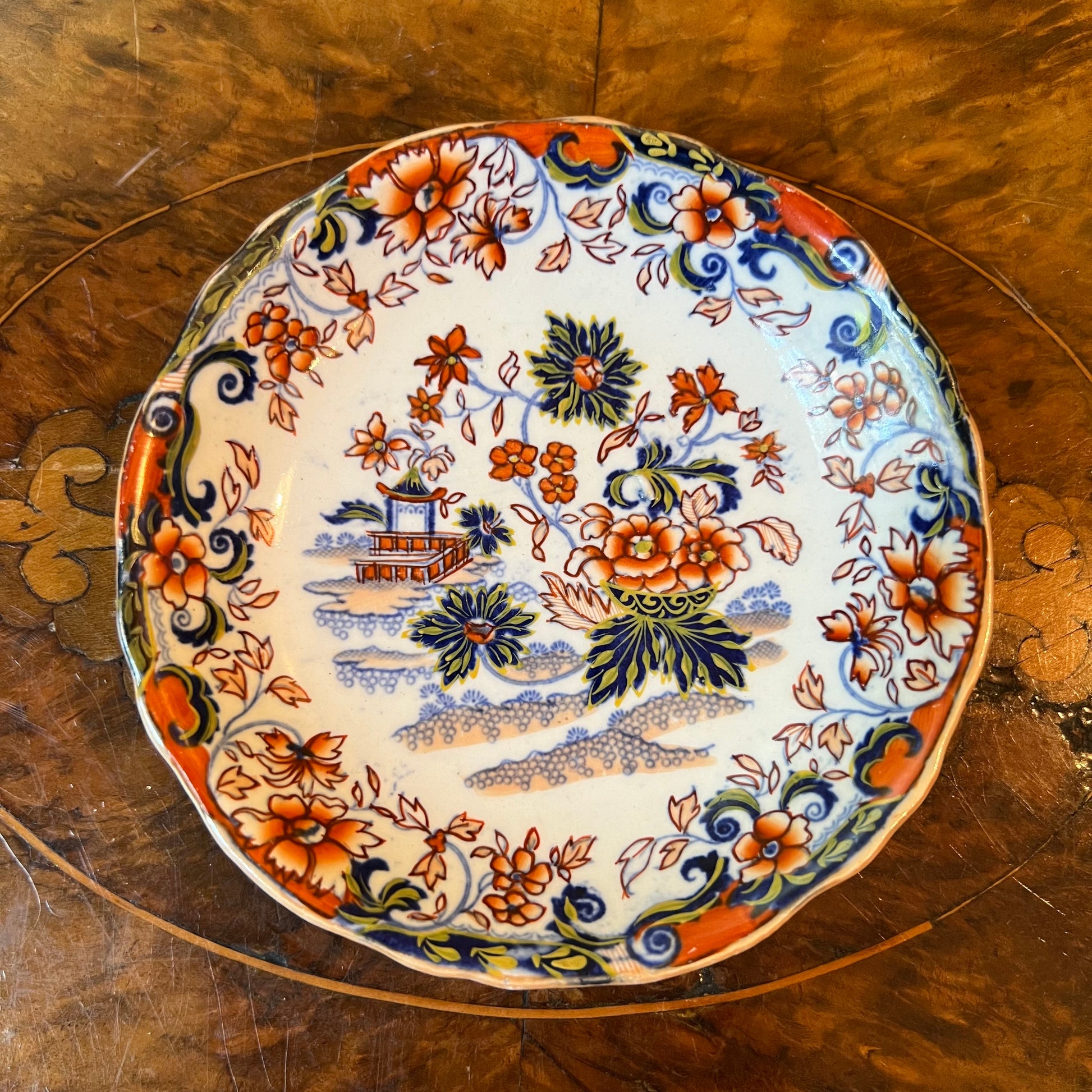 Ironstone Amherst Coffee Saucer