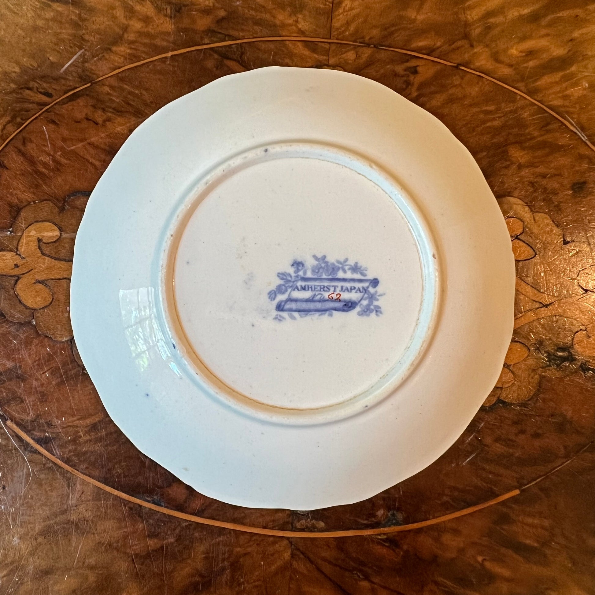 Ironstone Amherst Saucer