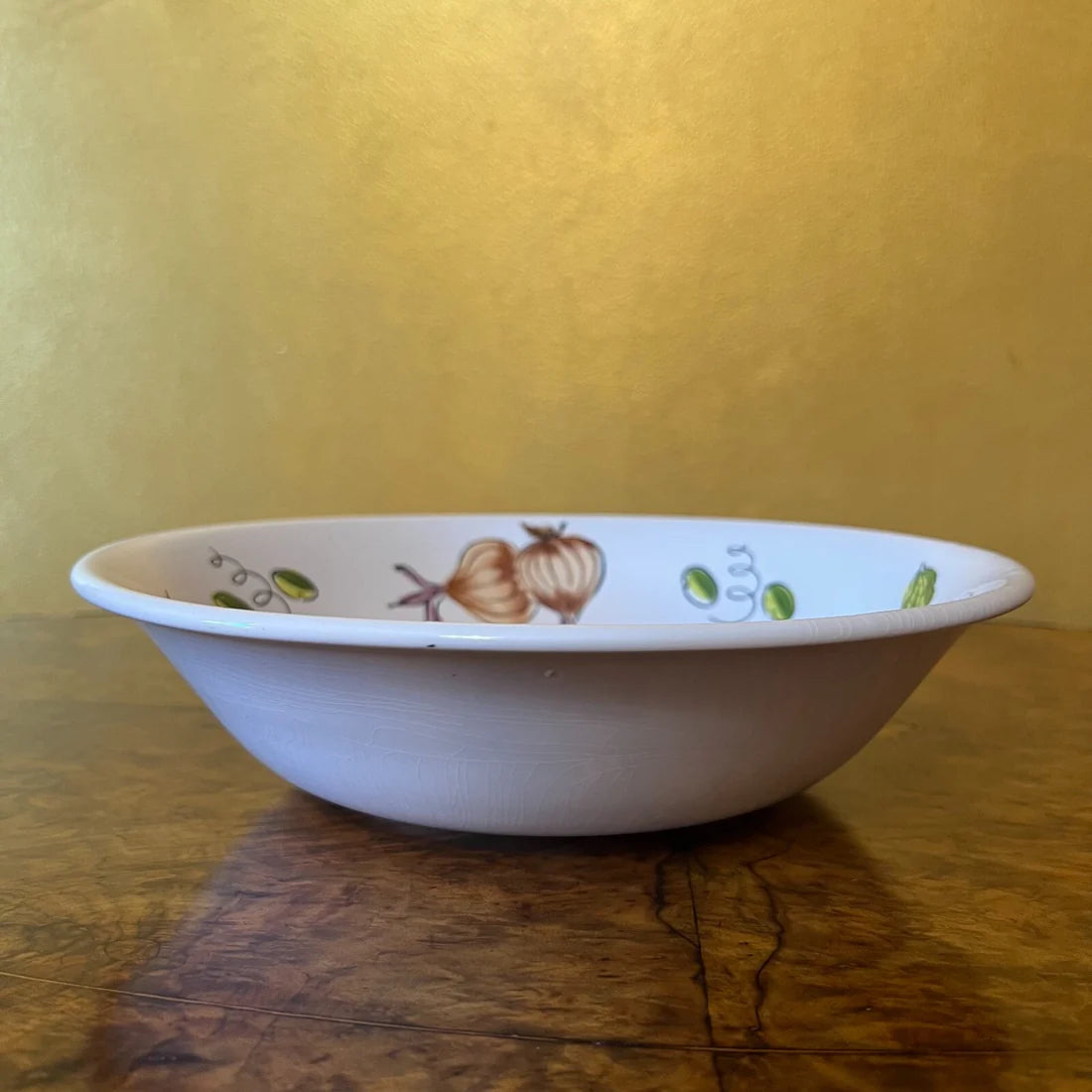 Vintage Ironstone Ware Fruit Print Bowl