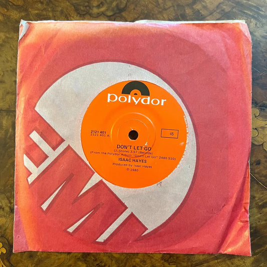 Isaac Hayes You can't Hold Your Woman/ Don't Let Go Record