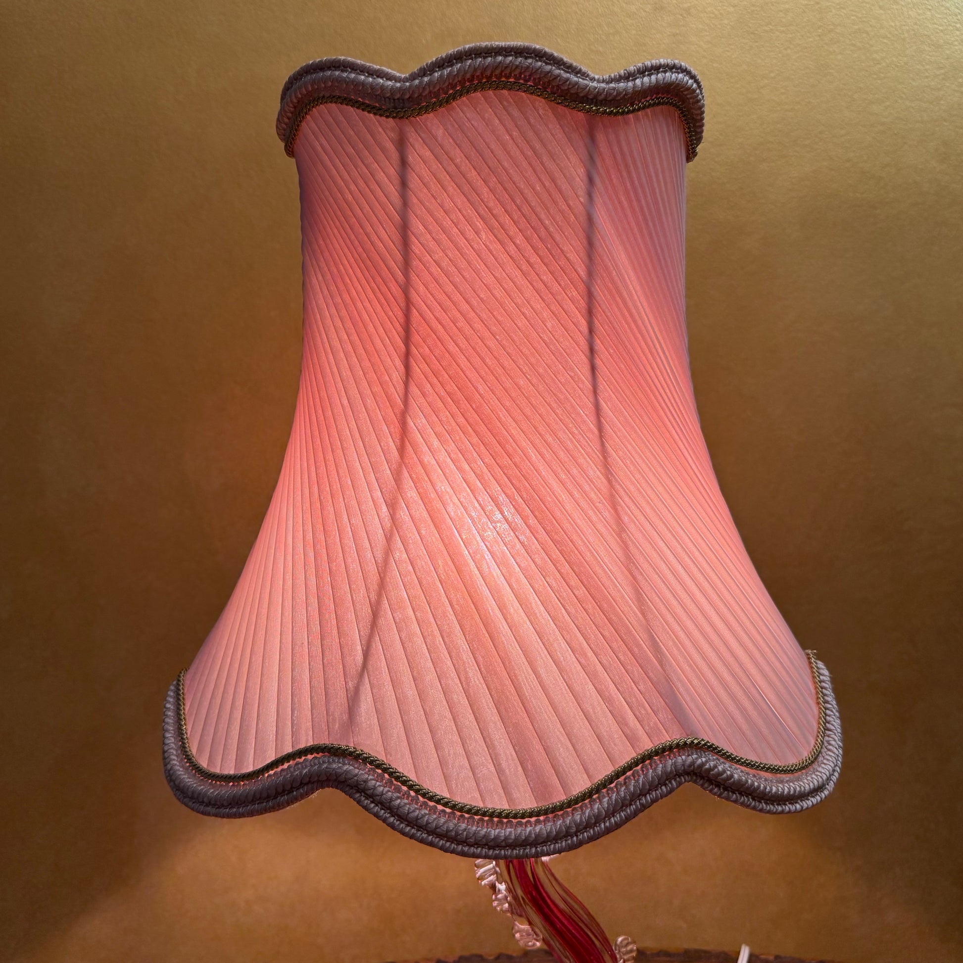 Italian Murano Glass Dolphin Lamp