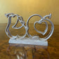 Italian Zinc Letter Or Napkin Holder