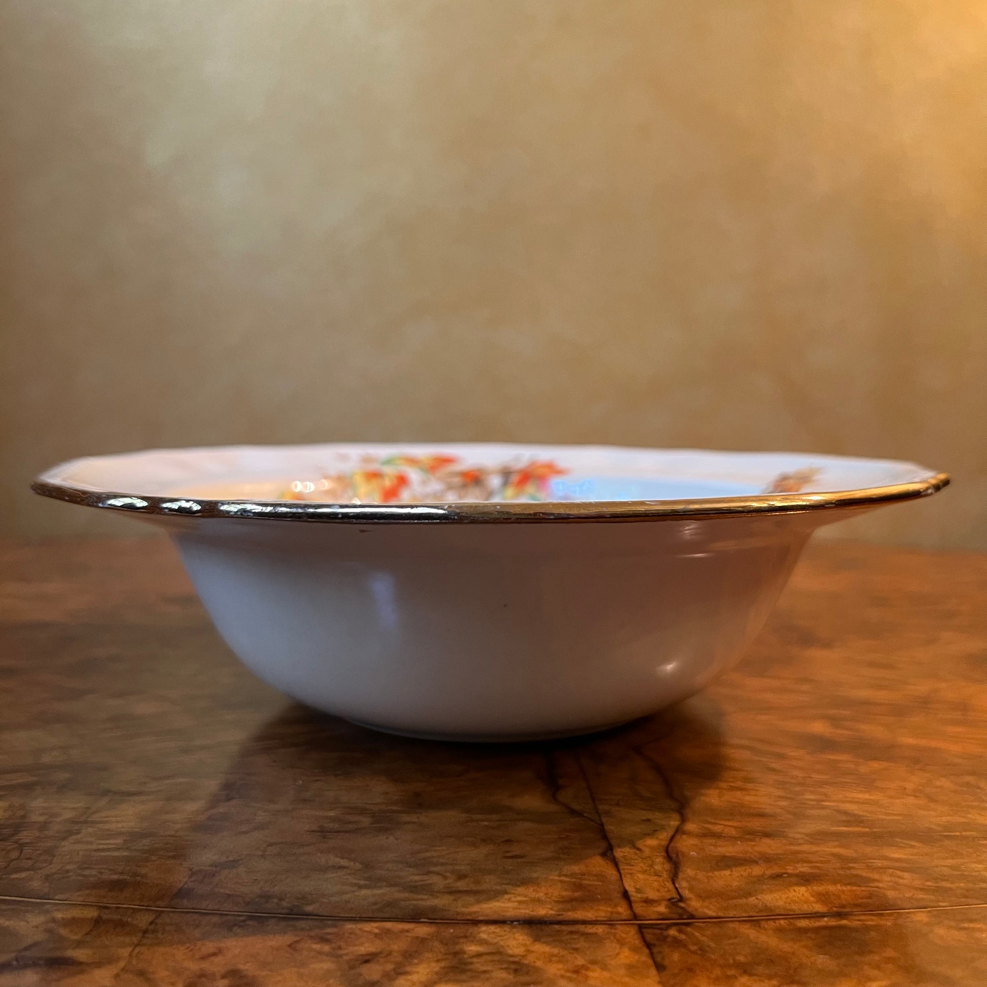 J & G Meakin Autumn Print Bowl