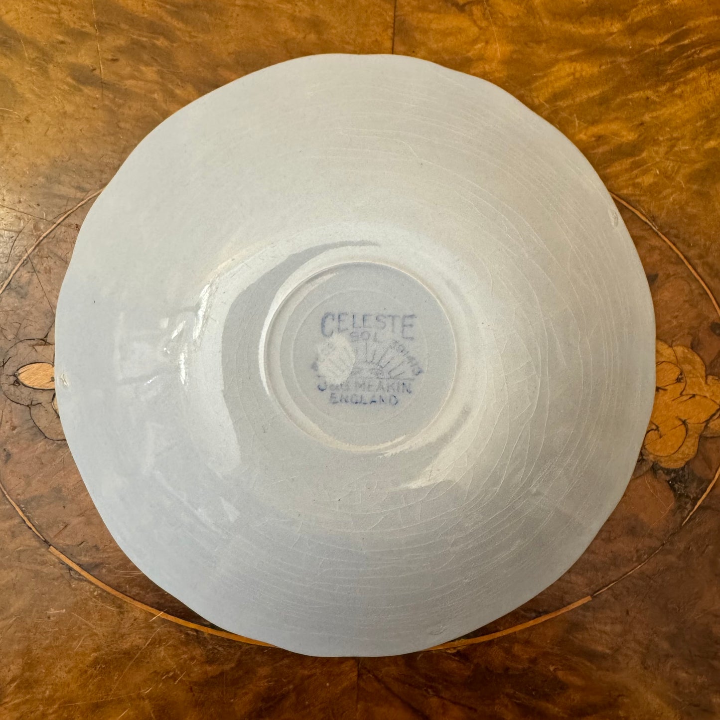  J & G Meakin Celeste Saucer Plate 