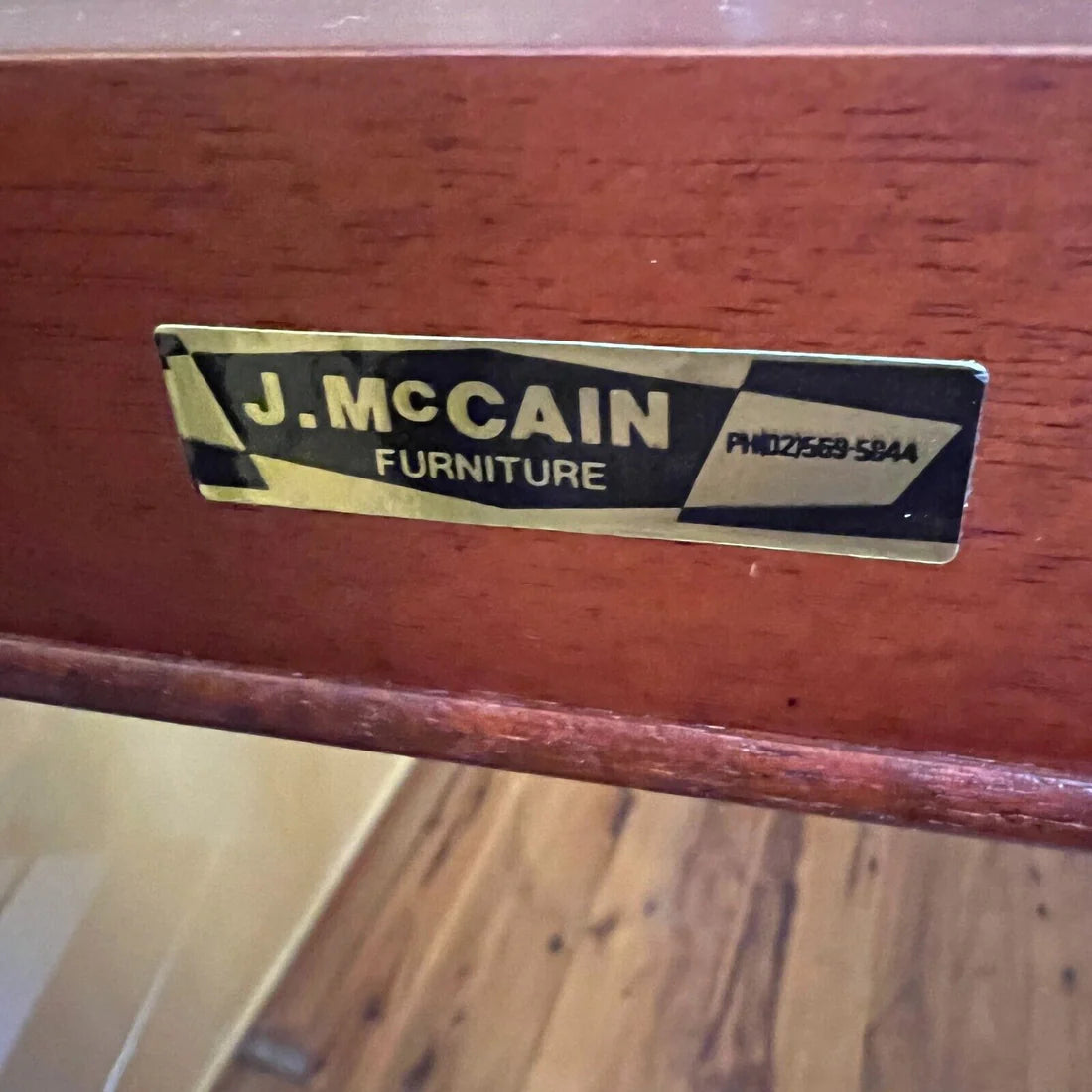 J. McCain Glass Display Cabinet