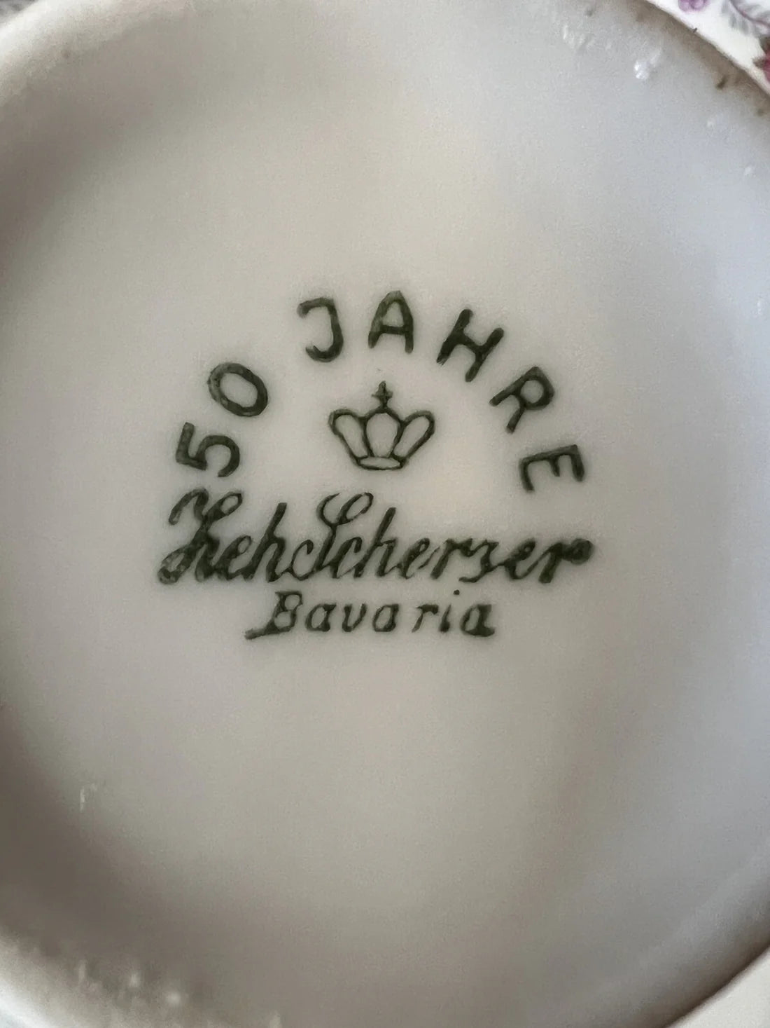 Jahre Kehlchezer Bavaria Tea Cup Trio Set