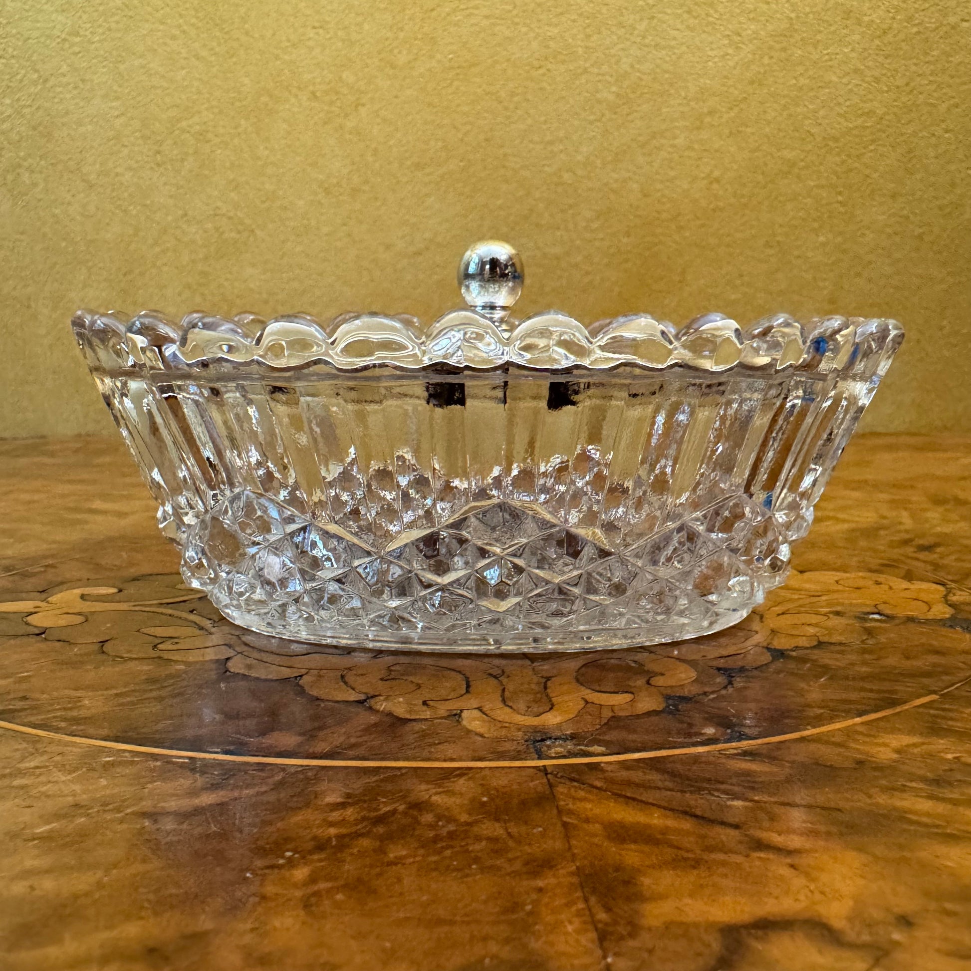 James Dixon & Sons Silver Plate Lid Tray