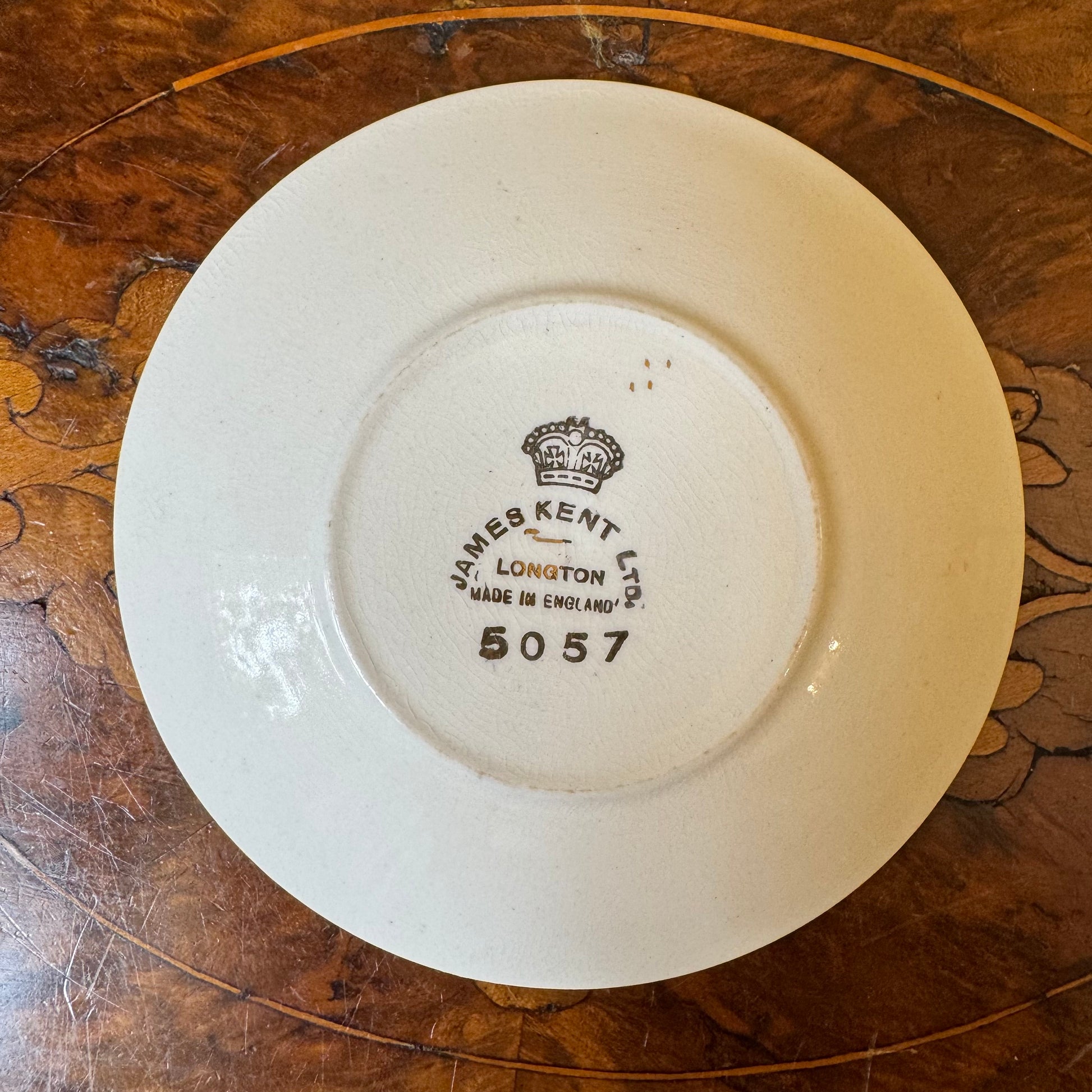 James Kent Pink Gold Demitasse Coffee Saucer 