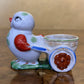 Vintage Japanese Birds Egg Cup Holders