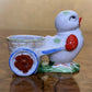 Vintage Japanese Birds Egg Cup Holders