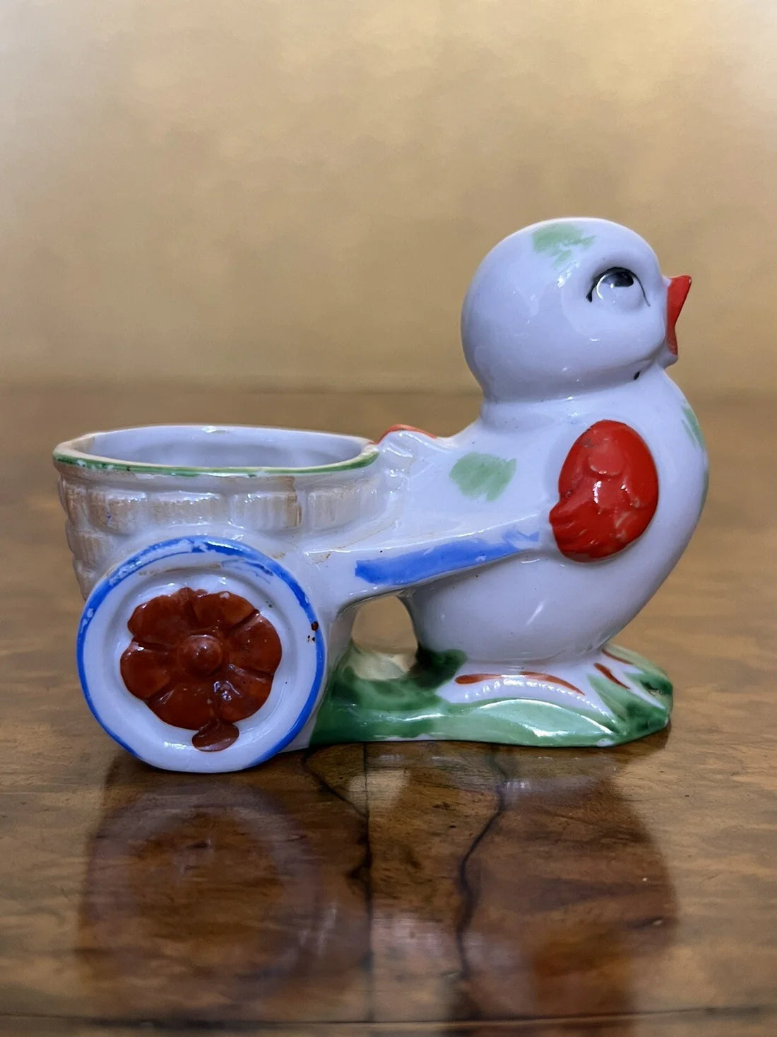 Vintage Japanese Birds Egg Cup Holders