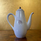 Japanese Floral Print Coffee Pot