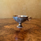 Vintage Japanese Green Marle Gold Demitasse Coffee Cup & Saucer