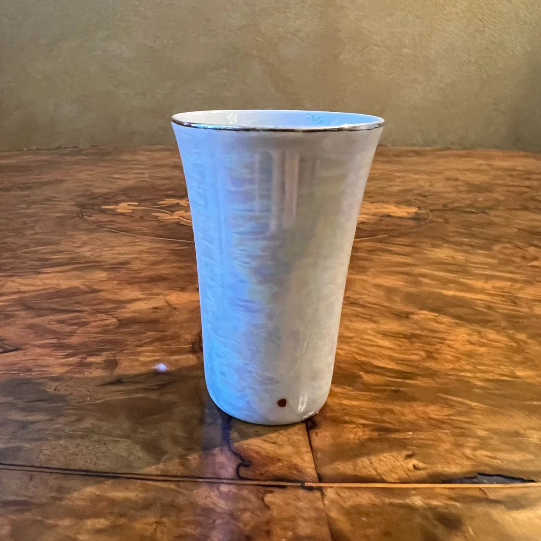 Vintage Japanese Pearl Lustreware Shot Cup