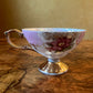 Vintage Japanese Pink Floral Lusterware Tea Cup & Saucer