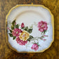 Vintage Japanese Pink Floral Side Plate