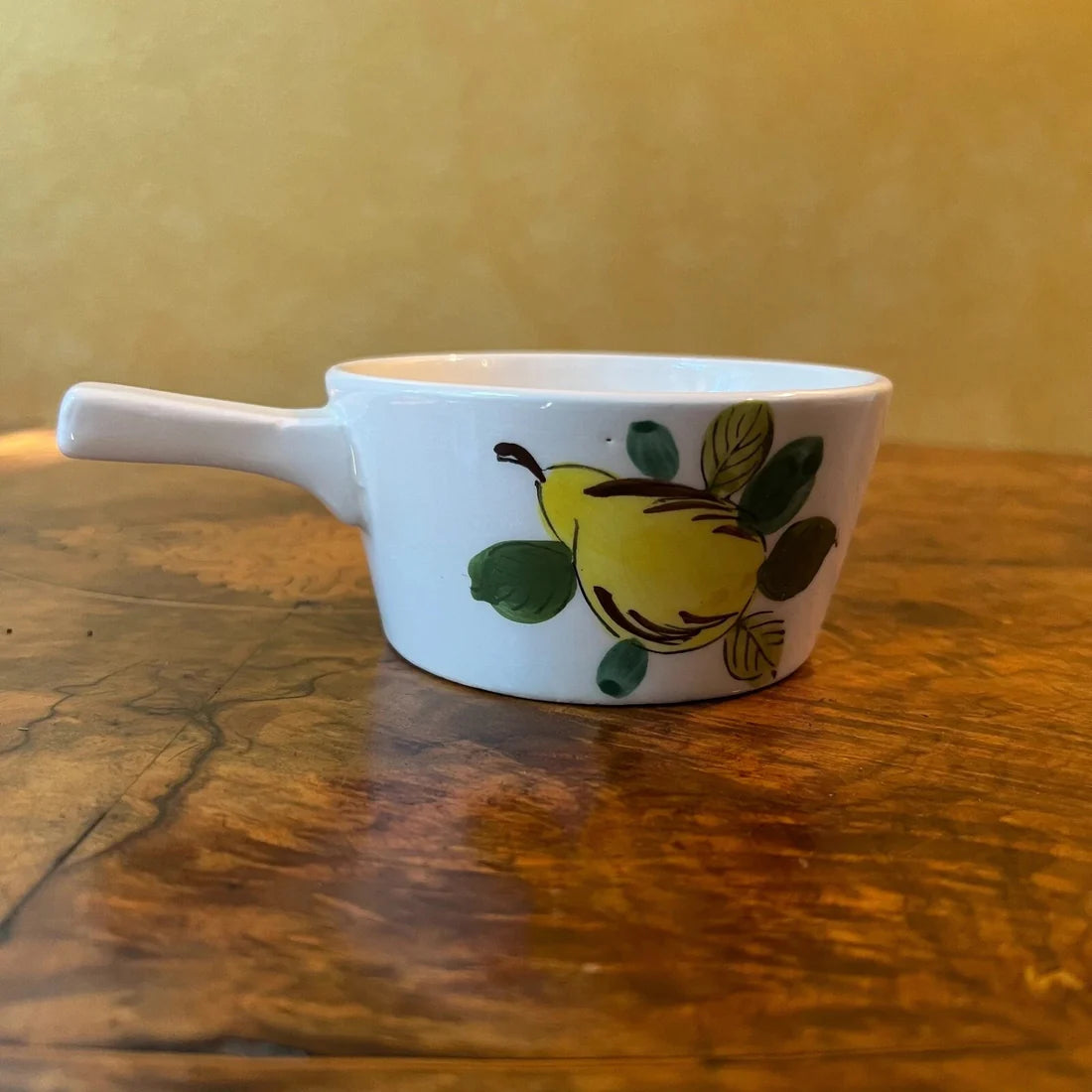 Vintage Japanese Small Pot With Handle