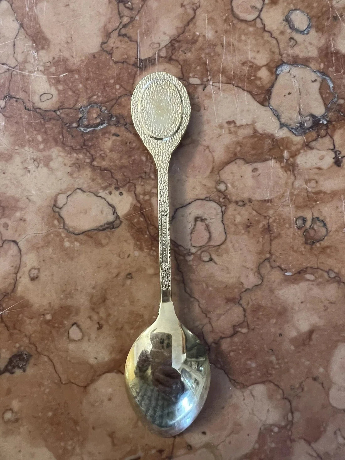 Jenolven Caves Gold Coloured Tea Spoon