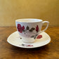 Johnson Australia Red Roses Tea Cup and Saucer