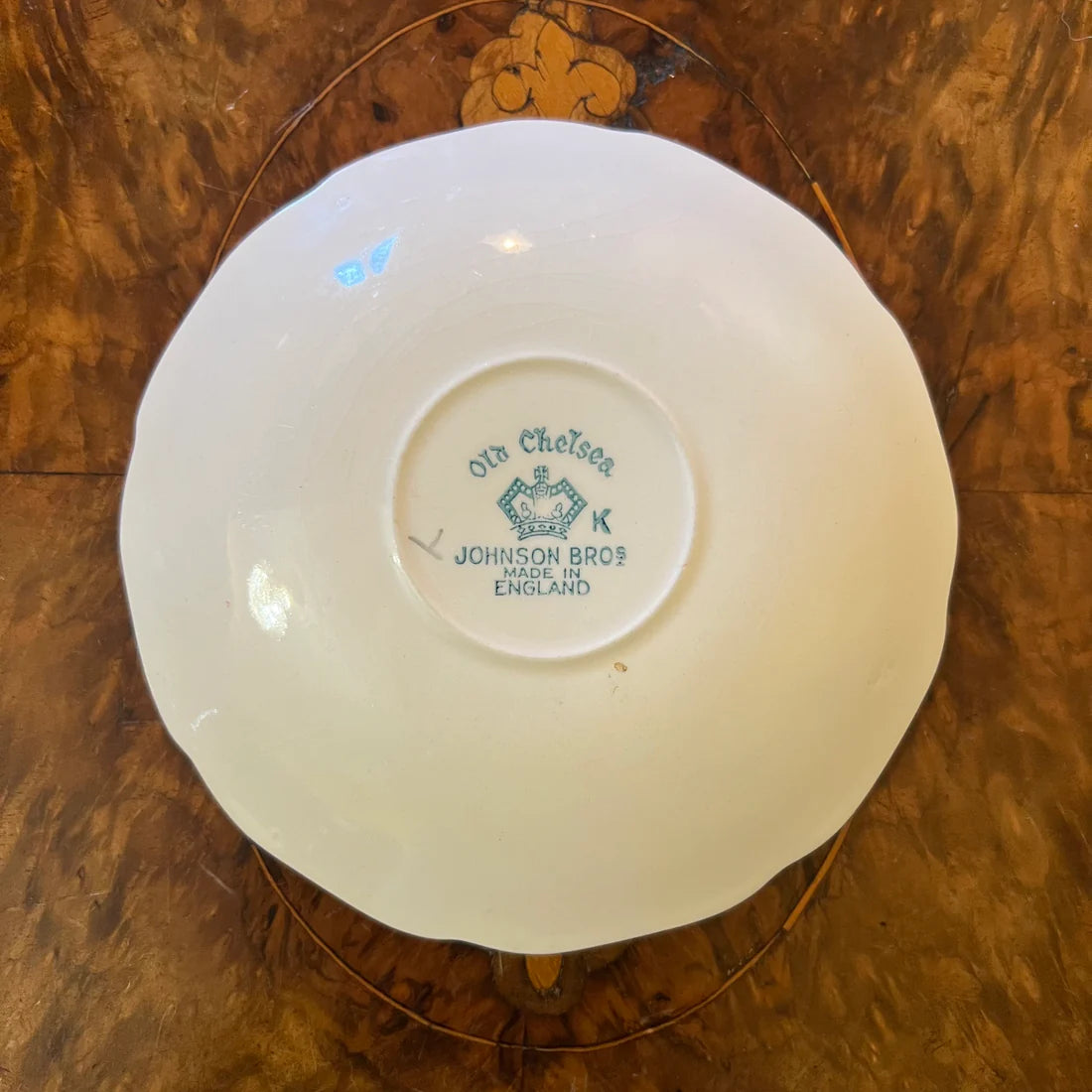 Vintage Johnson Bros Old Chelsea Saucer